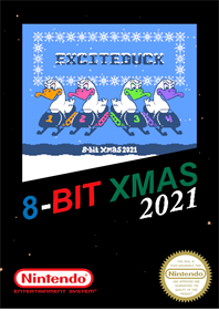 8-Bit XMAS 2021 - Fanart - Box - Front Image