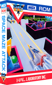 Space Maze Attack - Box - 3D Image