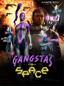 Saints Row: The Third: Gangstas in Space - Box - Front Image