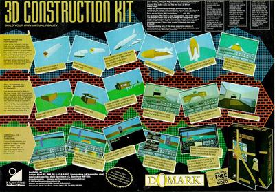 3D Construction Kit - Advertisement Flyer - Front Image
