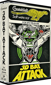 3D Bat Attack - Box - 3D Image