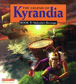 The Legend of Kyrandia: Book 3: Malcolm's Revenge - Box - Front Image