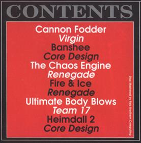Amiga CD32 Gamer Cover Disc 2 - Box - Back