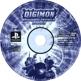 Digimon World 3 - Disc Image