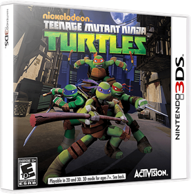 Nickelodeon Teenage Mutant Ninja Turtles - Box - 3D Image