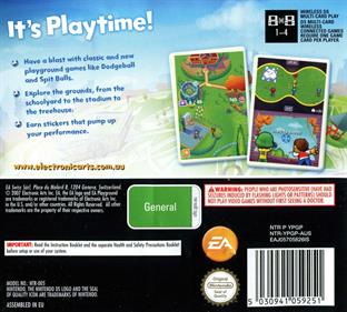 EA Playground - Box - Back Image