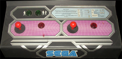 Alien Syndrome - Arcade - Control Panel Image