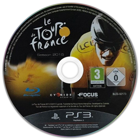 Le Tour de France 2015 - Disc Image