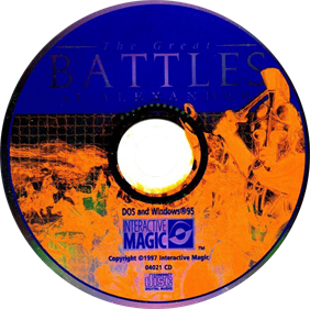 The Great Battles of Alexander - Disc Image