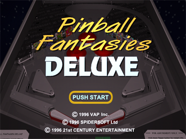 Pinball Fantasies Deluxe - Screenshot - Game Title Image