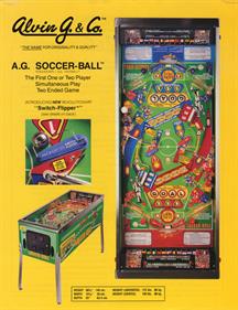 A.G. Soccer-Ball - Advertisement Flyer - Front Image