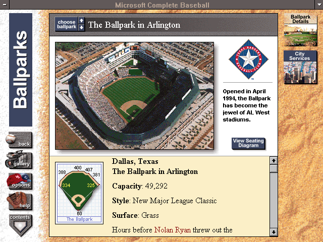 Microsoft Complete Baseball: 1995 Edition