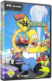 The Simpsons: Hit & Run - Box - 3D Image