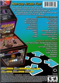 Midway Arcade Treasures Deluxe Edition - Box - Back Image