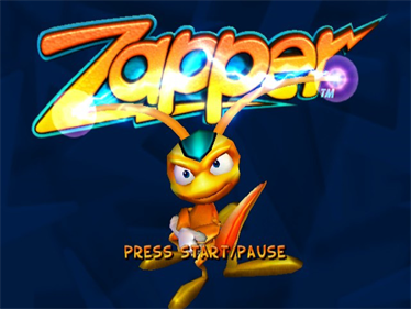 Zapper: One Wicked Cricket - Screenshot - Game Title Image