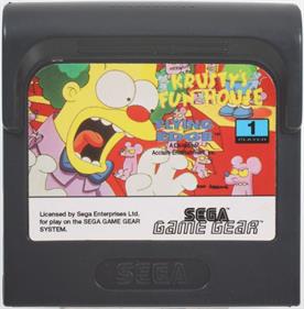 Krusty's Fun House - Cart - Front Image