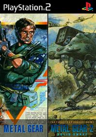 Metal Gear & Metal Gear 2: Solid Snake - Fanart - Box - Front Image