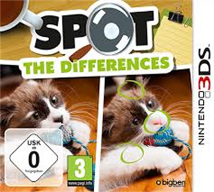 Spot the Differences - Box - Front Image