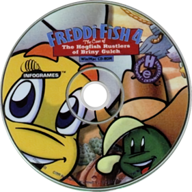 Freddi Fish 4: The Case of the Hogfish Rustlers of Briny Gulch - Disc Image
