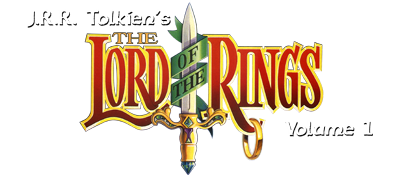 J.R.R. Tolkien's The Lord of the Rings: Volume 1 - Clear Logo Image