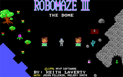 Robomaze III: The Dome - Screenshot - Game Title Image