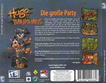 Hugo: Jungle Island 4 - Box - Back Image