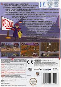 Wacky Races: Crash & Dash - Box - Back Image