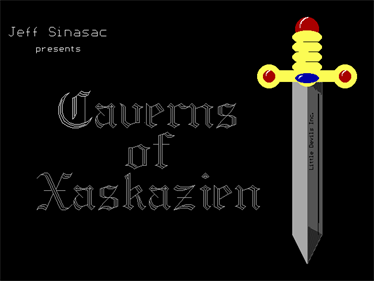 Caverns of Xaskazien - Screenshot - Game Title Image