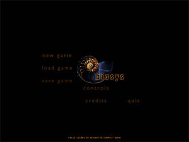 Biosys - Screenshot - Game Title Image