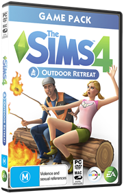 The Sims 4: Outdoor Retreat Game Pack - Box - 3D Image