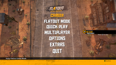 FlatOut 4: Total Insanity - Screenshot - Game Title Image