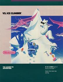 Vs. Ice Climber - Advertisement Flyer - Front