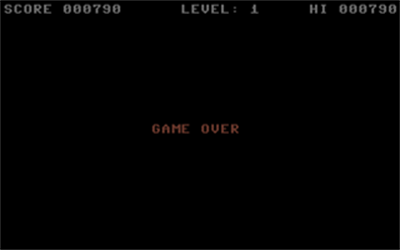 Rocket Away - Screenshot - Game Over Image
