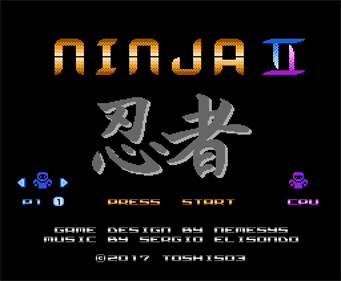 Ninja II - Screenshot - Game Title Image
