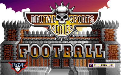 Brutal Football - Screenshot - Game Title
