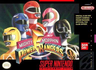 Mighty Morphin Power Rangers - Box - Front Image