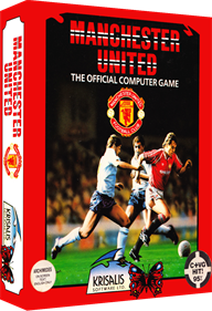 Manchester United: The Official Computer Game  - Box - 3D Image