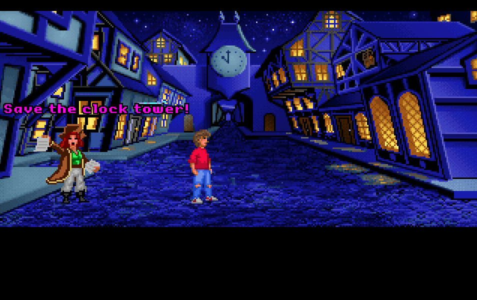 Back to the Future Part III: Timeline of Monkey Island