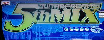 Guitar Freaks 5th Mix - Arcade - Marquee Image