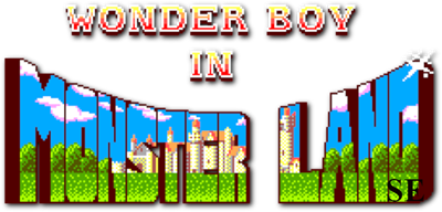 Wonderboy in Monsterland SE - Clear Logo Image