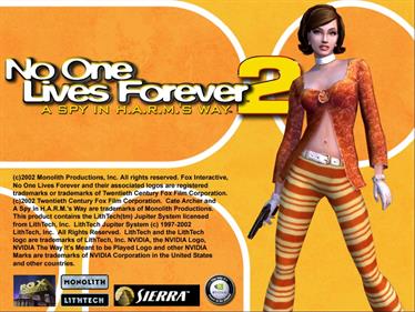 No One Lives Forever 2: A Spy in H.A.R.M.'s Way - Screenshot - Game Title Image