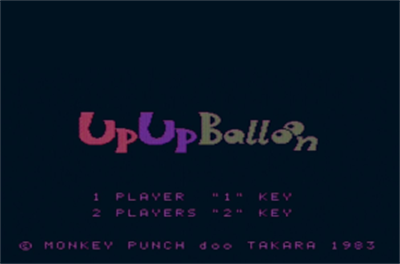 Up Up Balloon - Screenshot - Game Title Image
