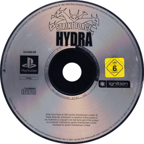 Strike Force Hydra - Disc Image