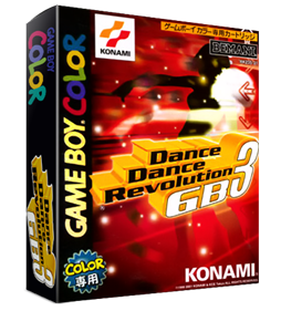 Dance Dance Revolution GB3 - Box - 3D Image