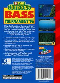 TNN Outdoors Bass Tournament '96 - Box - Back Image