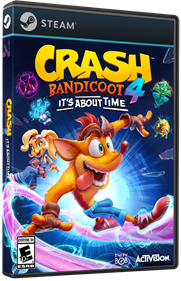 Crash Bandicoot 4: It’s About Time - Box - 3D Image