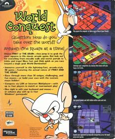 Pinky and the Brain: World Conquest - Box - Back Image