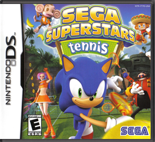Sega Superstars Tennis - Box - Front - Reconstructed Image