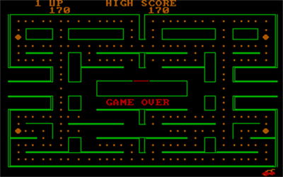 Pac-Man - Screenshot - Game Over Image