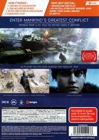 Battlefield V - Box - Back Image